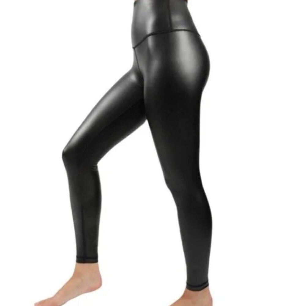 90 Degree by Reflex Women Black High Waist Leggings Size XL